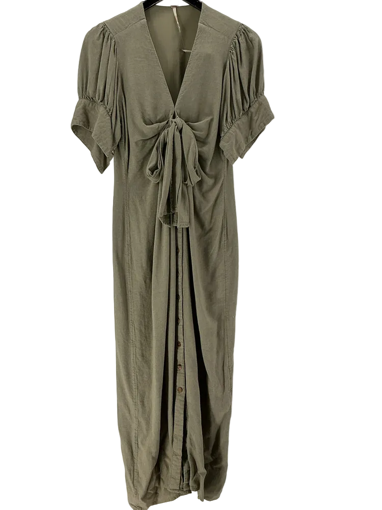 Free People Size M Green Dress