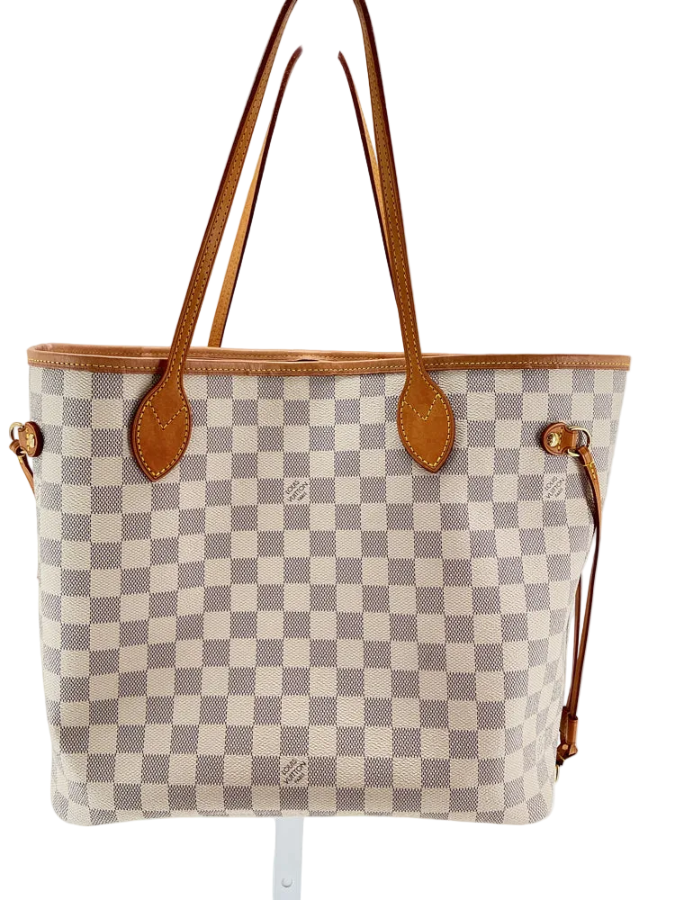 Louis Vuitton Damier Azur Neverfull MM Handbags