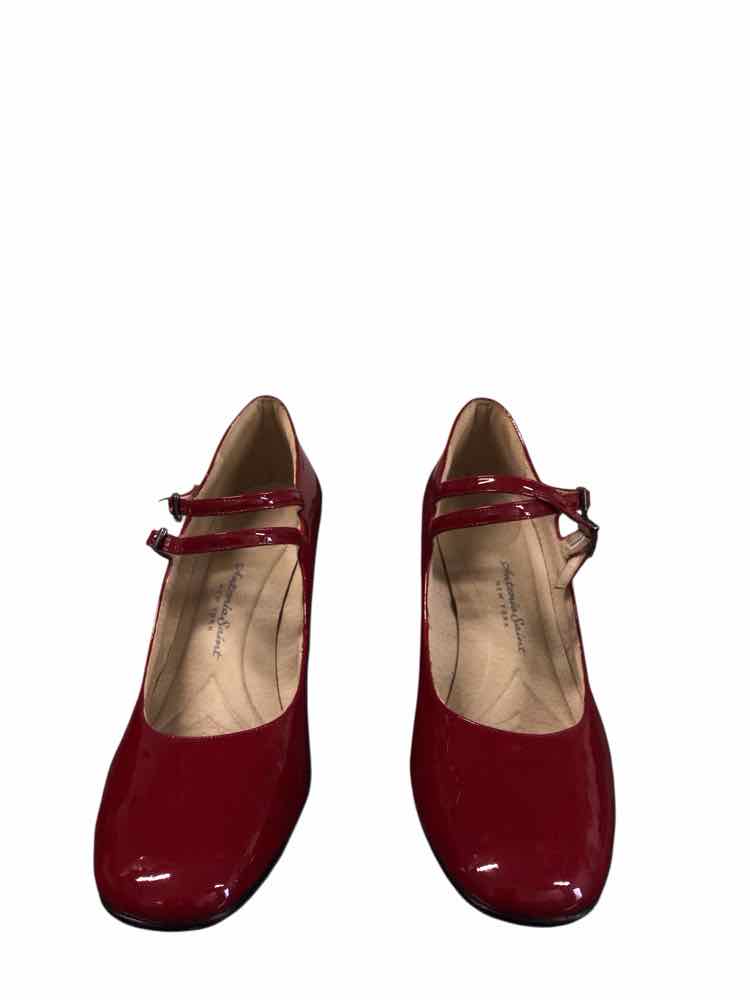 Antonia Saint Shoe Size 9 Red Emma Jane Heels