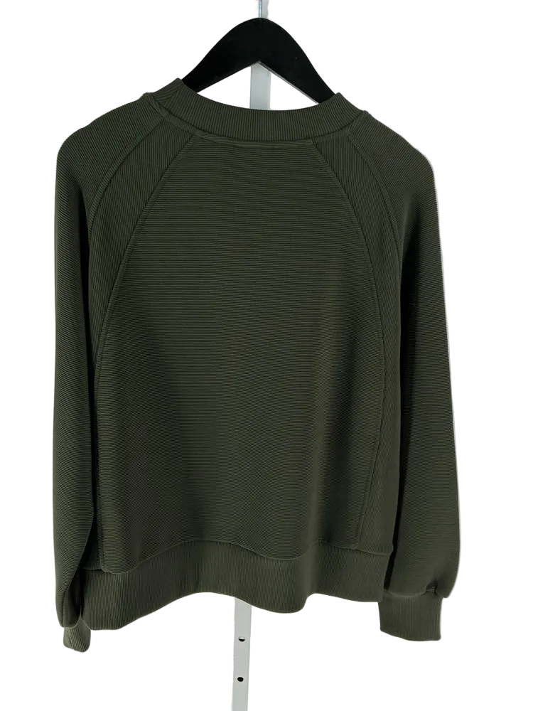 Varley Size M Green Sweatshirt