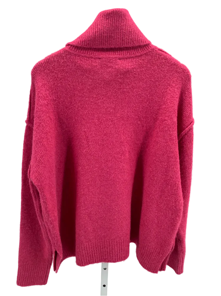Karen Kane Size L Pink Sweater