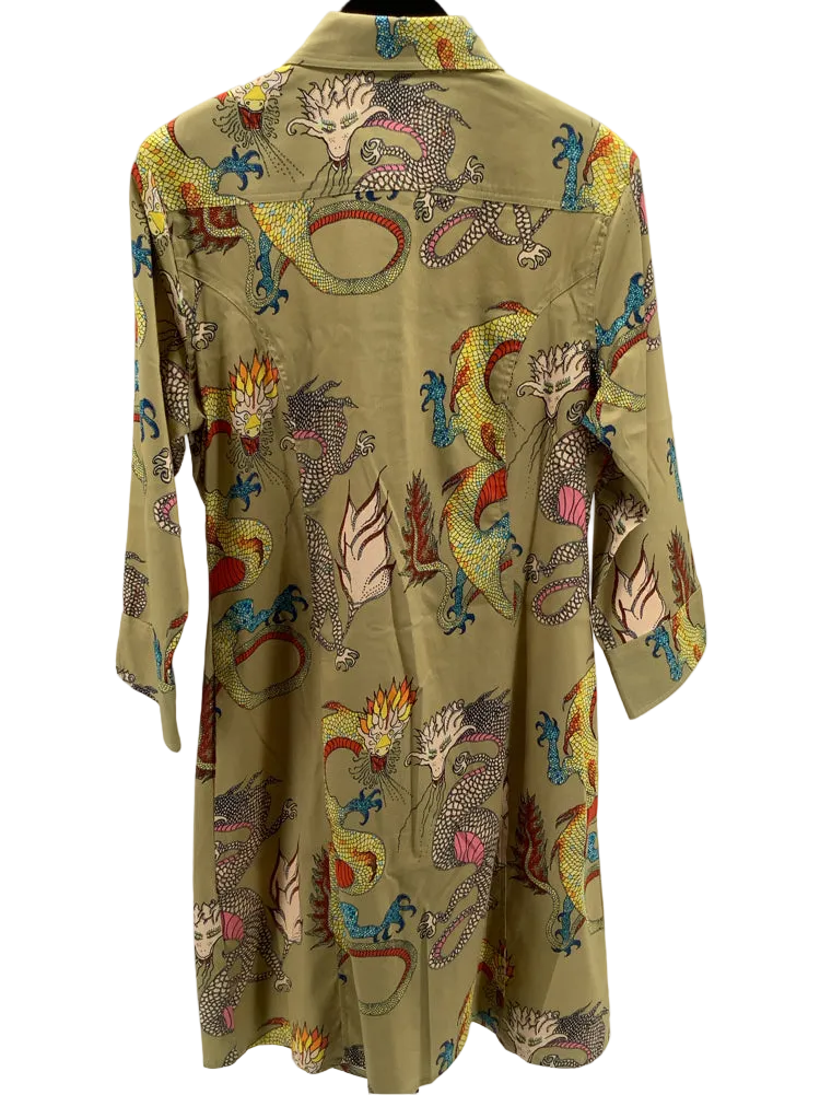 dizzy lizzy Size M Green multi Chatham Dress