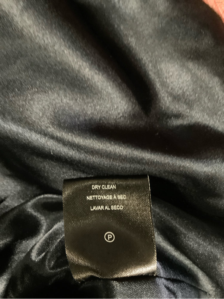 Velvet by Graham Spencer Size L Navy Carolyn Coat