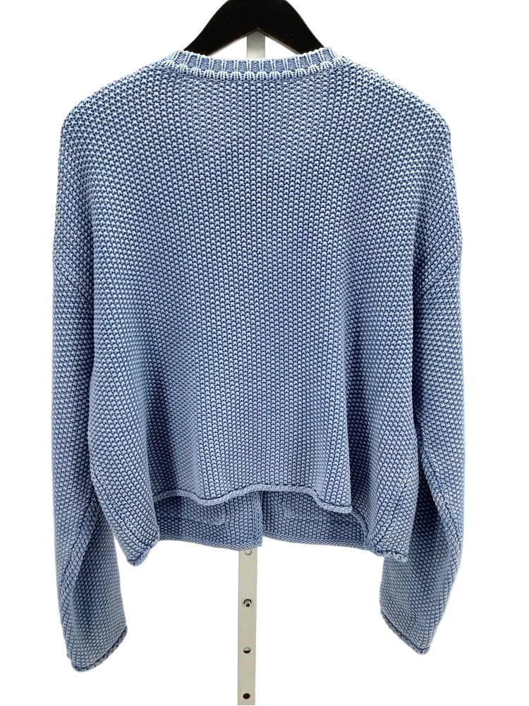 Splendid Size L Blue Roxie Cardigan