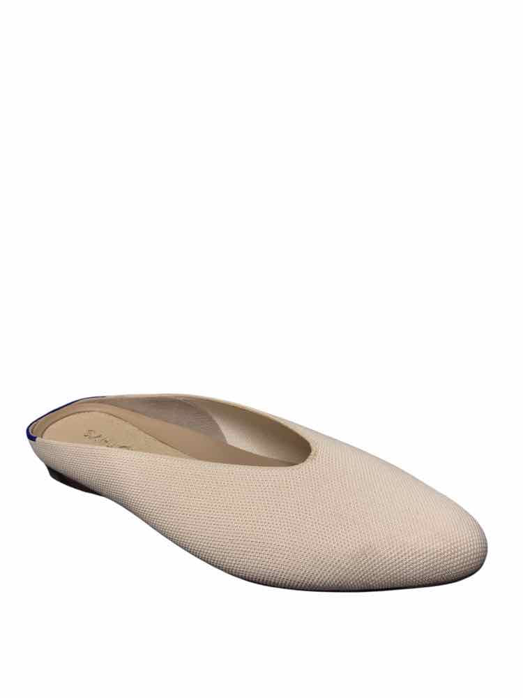 Rothy's Shoe Size 9.5 Cream Almond Demi Mules
