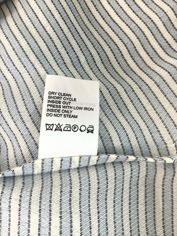 Etcetera Size 00 Blue & White Shirt