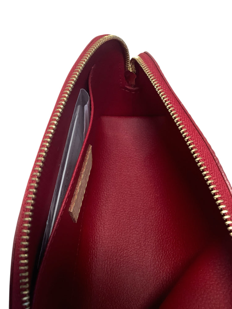 Louis Vuitton Red Cosmetic Pouch