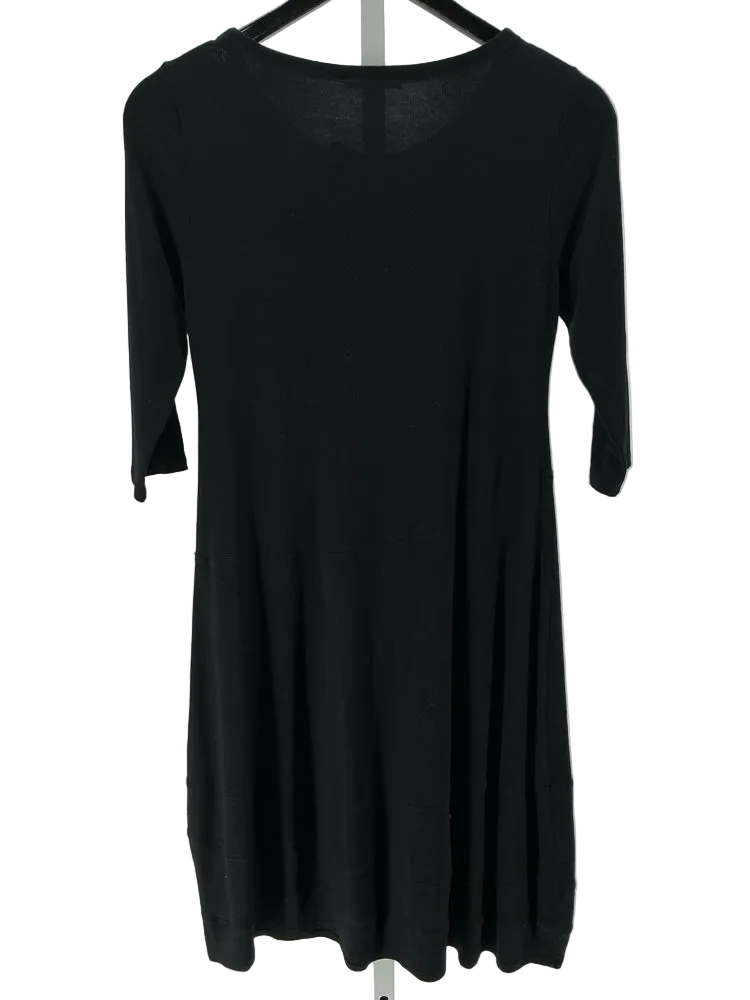 Eileen Fisher Size XS Black Dress