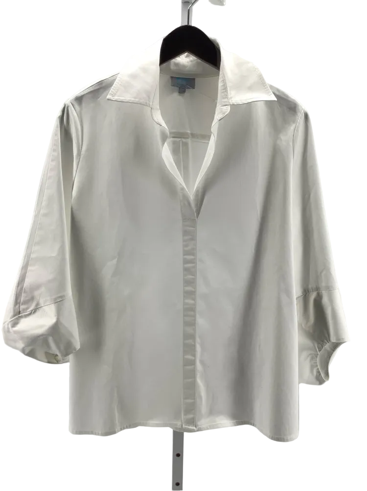 M2057 by Maria Pinto Size M White Shirt