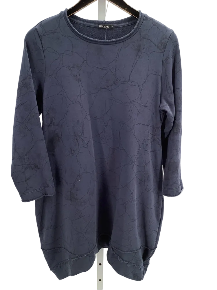 Grizas Size S Navy & Black Tunic