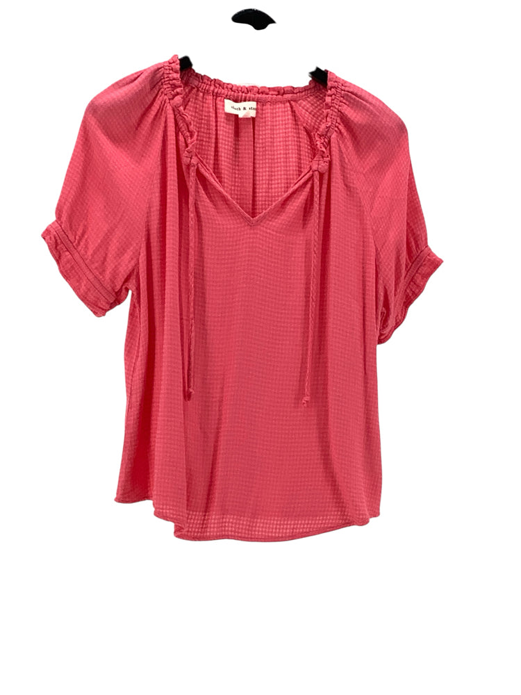 Cloth & Stone Size S Pink Shirt