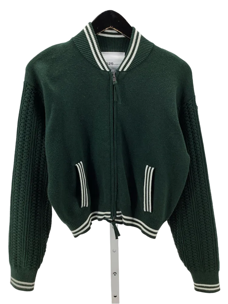 525 America Size XS Green & White Flynn Jacket