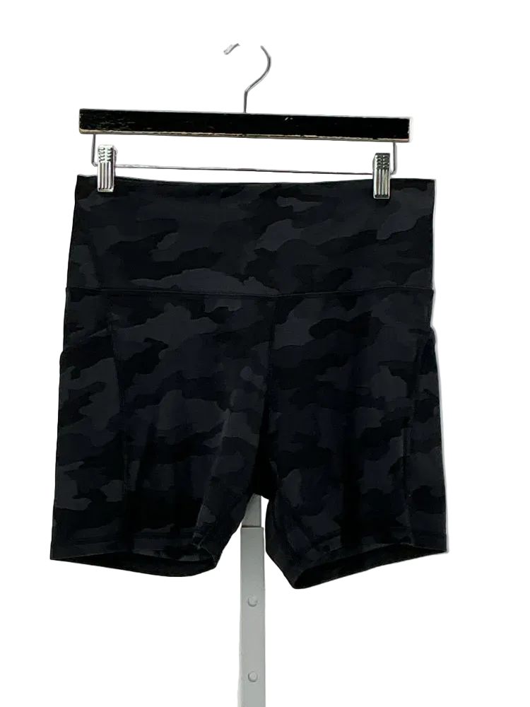 lululemon Size 12 Black & Gray Shorts