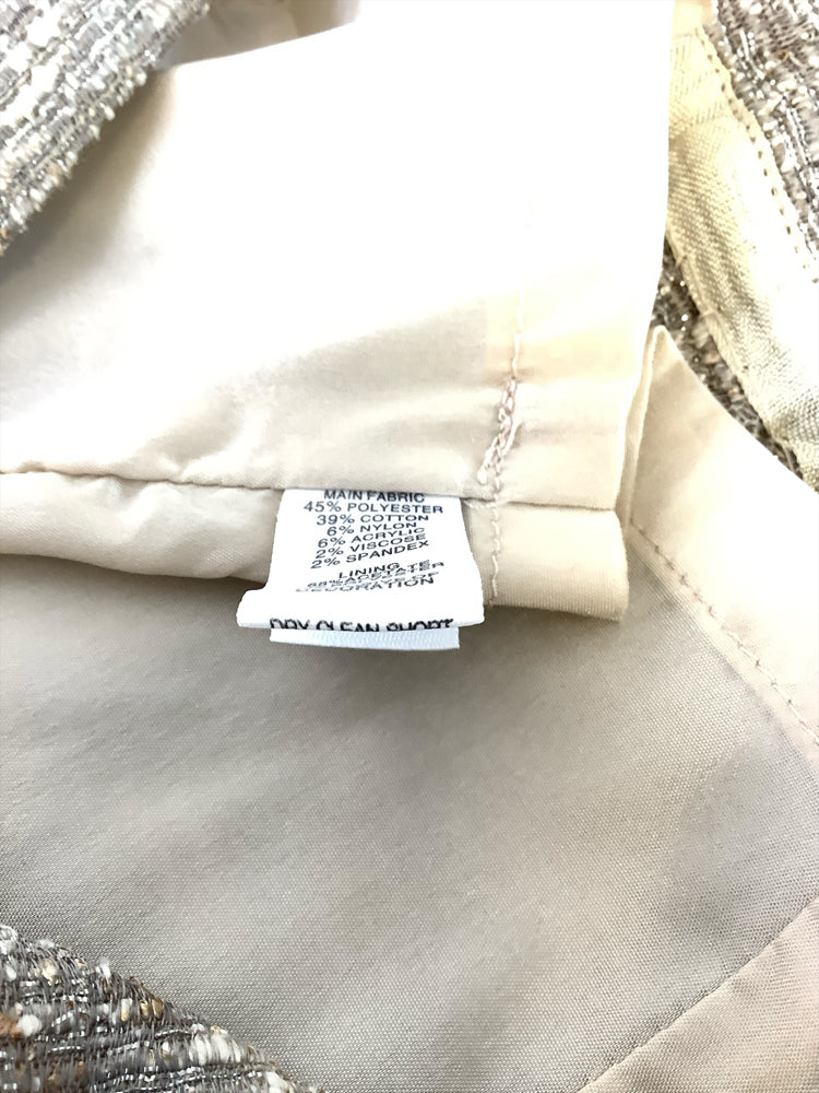 St John Couture Size 14 Tan Dress