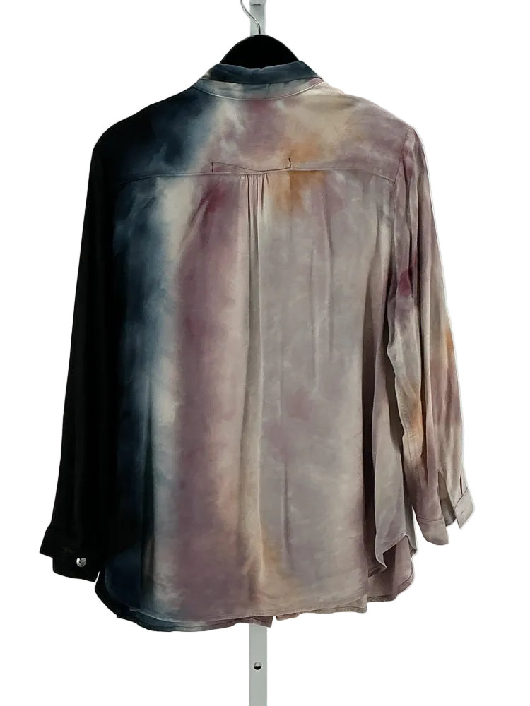 Raquel Allegra Size S Black multi Shirt