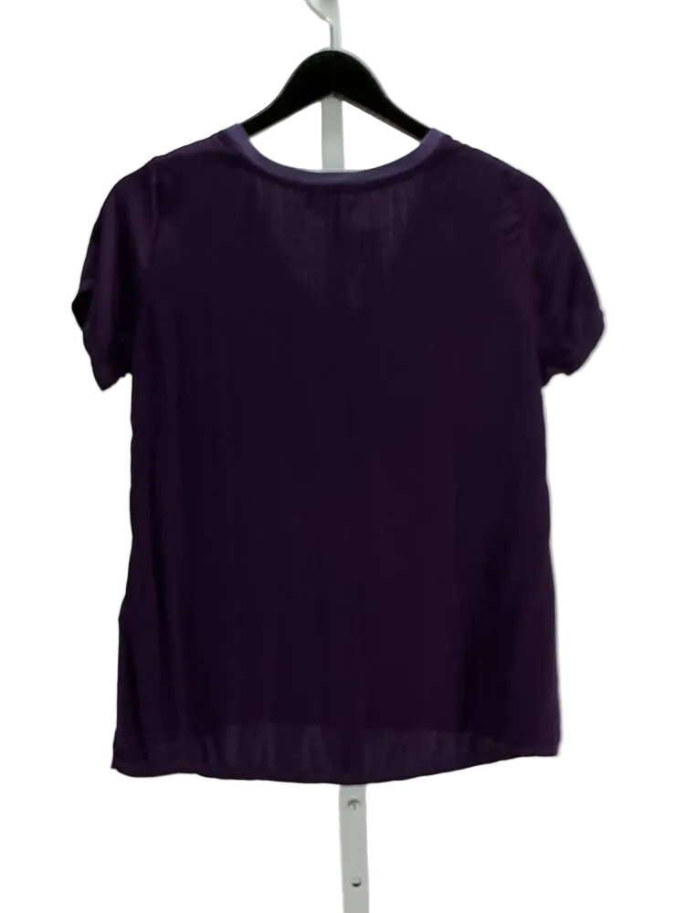 Nation Size S Purple Shirt
