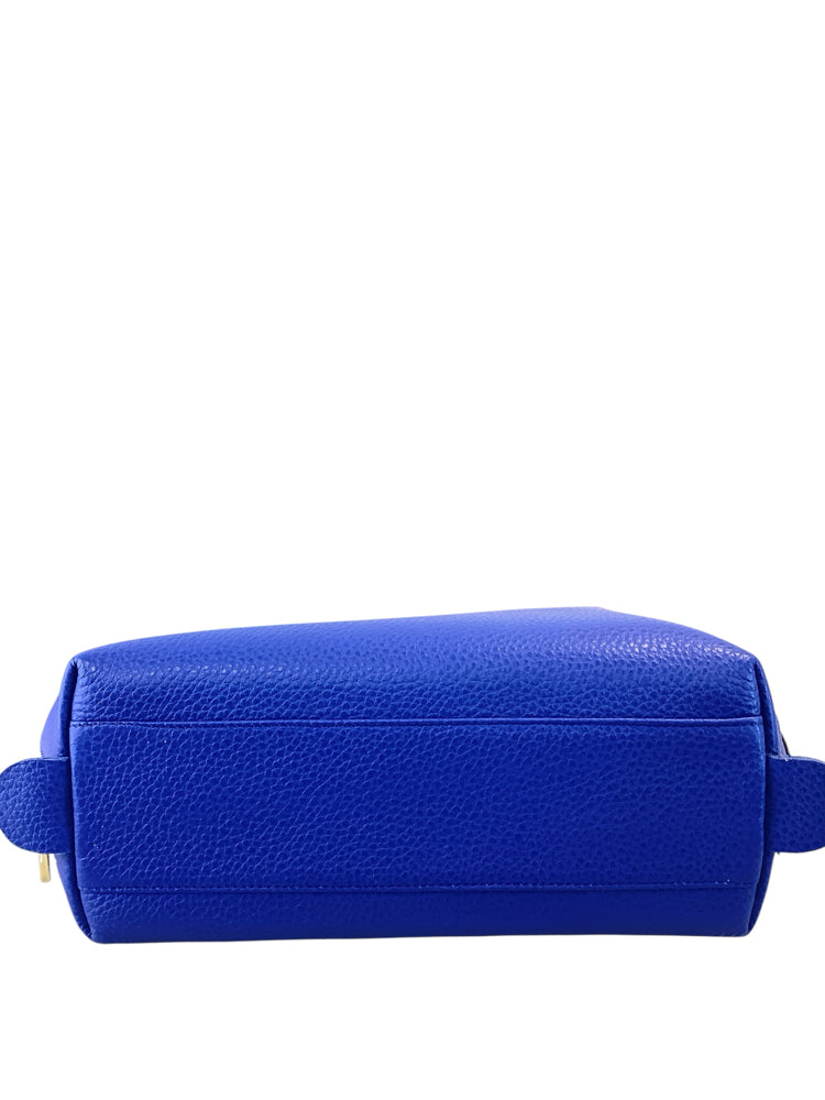 Cuyana Blue Cosmetic Pouch