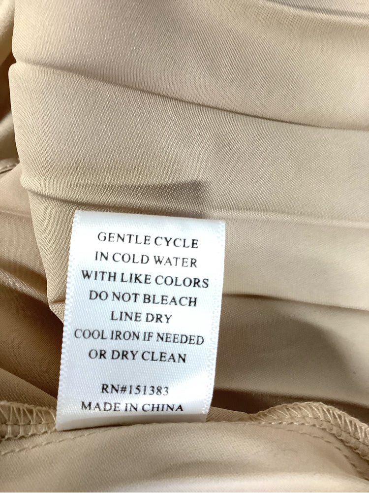 Current Air Size S Champagne Dress