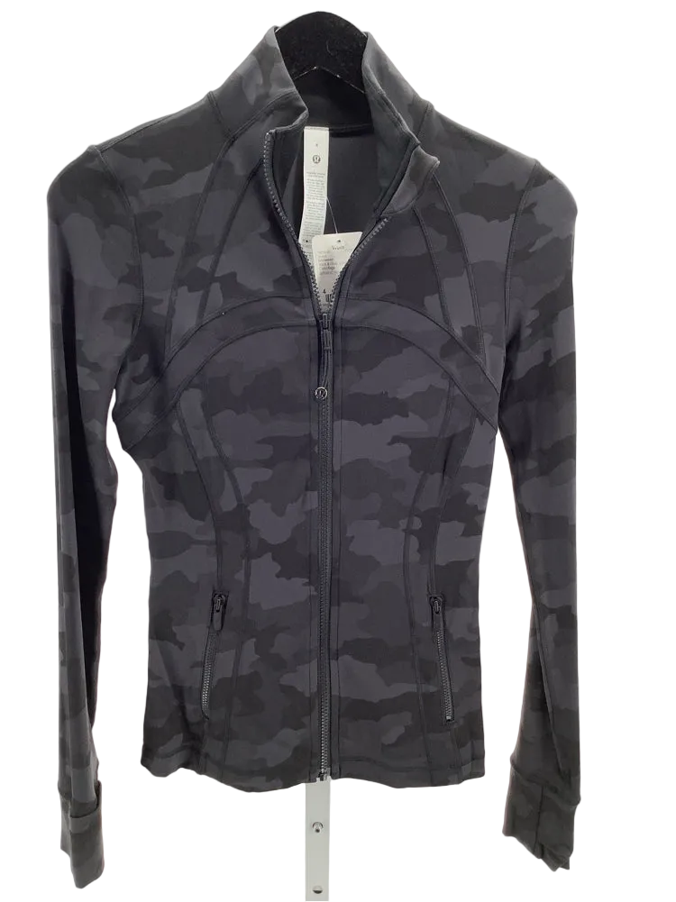 lululemon Size 4 Black & Gray Jacket