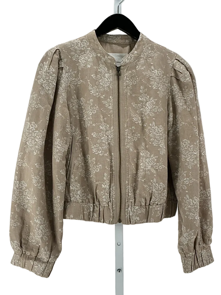 by anthropologie Size XS Tan & White Jacket