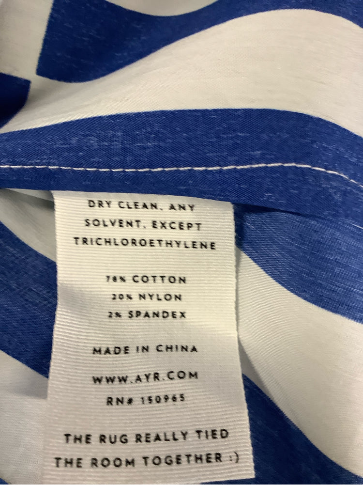 AYR Size S Blue & White Dress