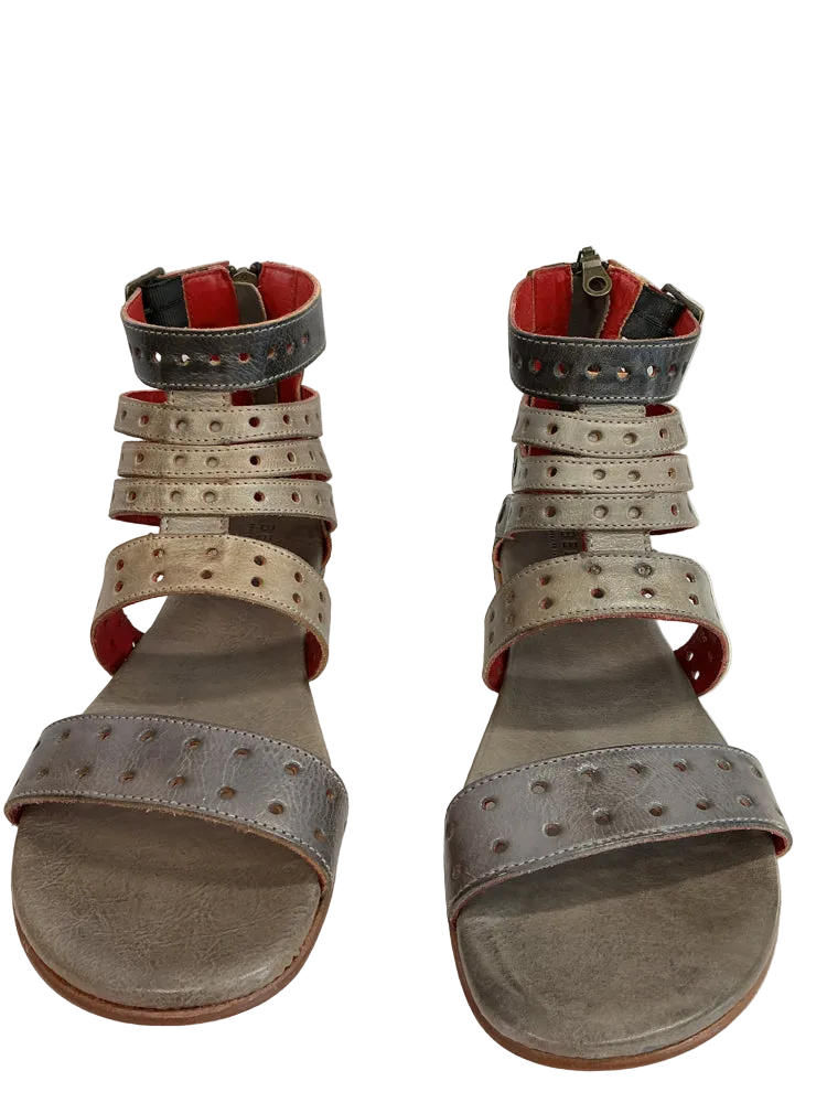 Bed Stu Shoe Size 9.5 Gray Artemis Sandals