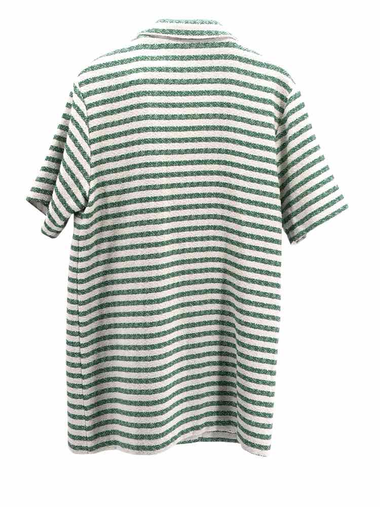 Love Wednesday Size L Green & White Dress