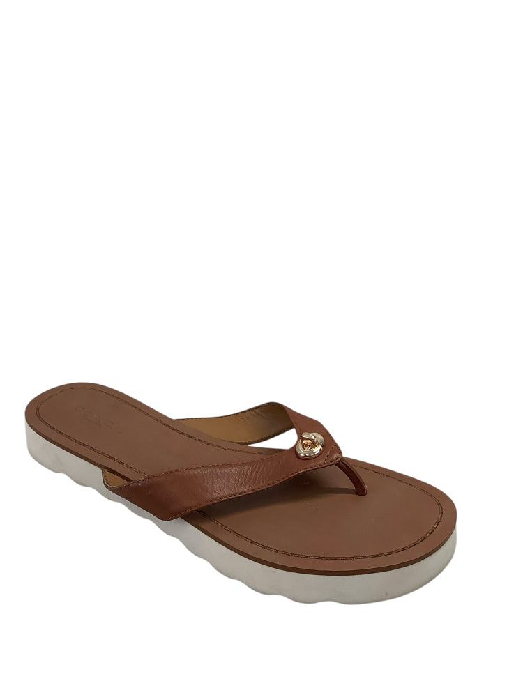 Coach Shoe Size 6.5 Tan Sandals