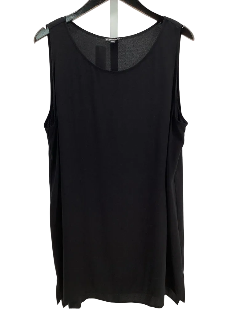 Eileen Fisher Size XL Black Shirt