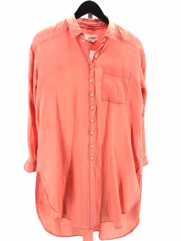 by anthropologie Size XS Orange Dress