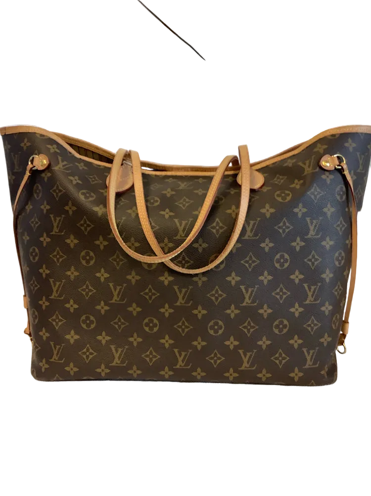 Louis Vuitton Brown Neverfull GM Handbags