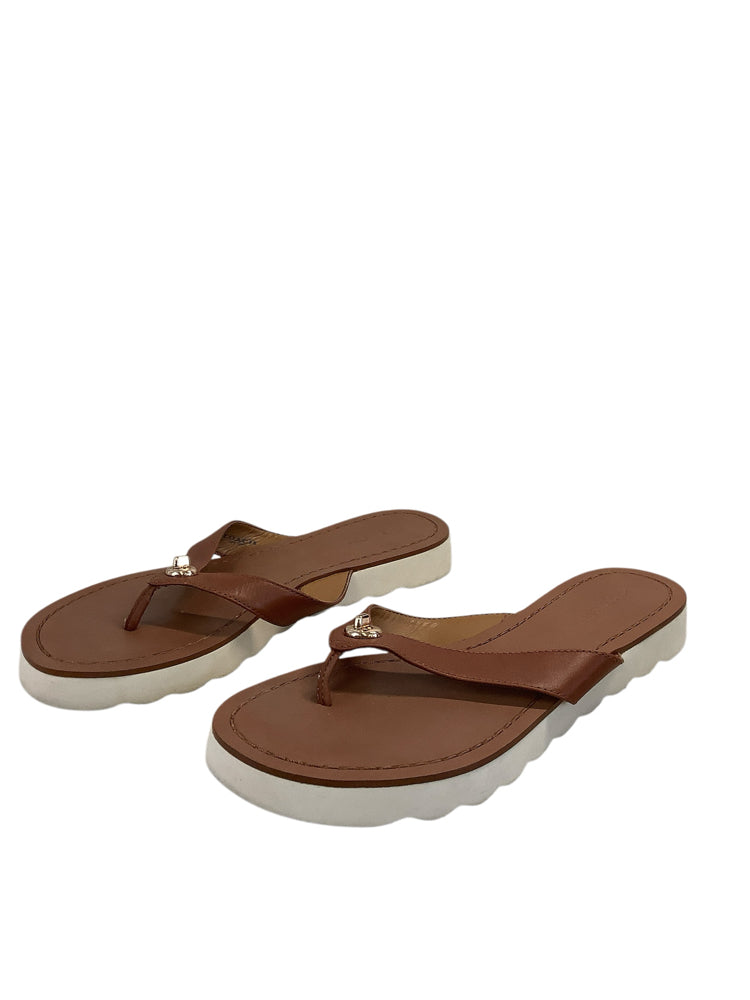 Coach Shoe Size 6.5 Tan Sandals