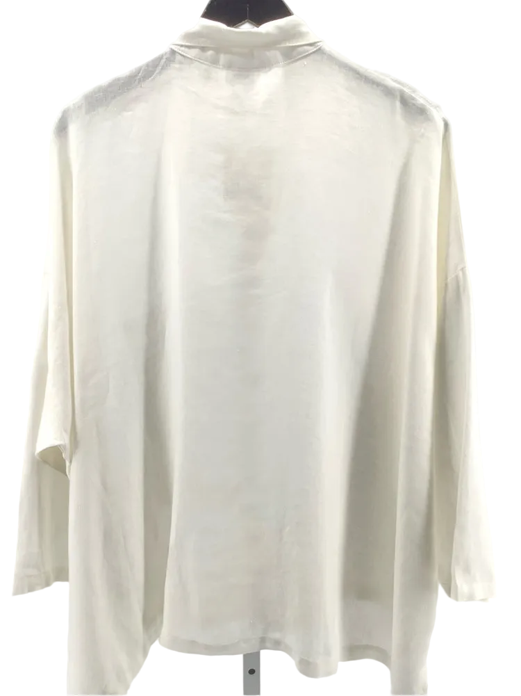 Planet by Lauren G Size OS White Shirt