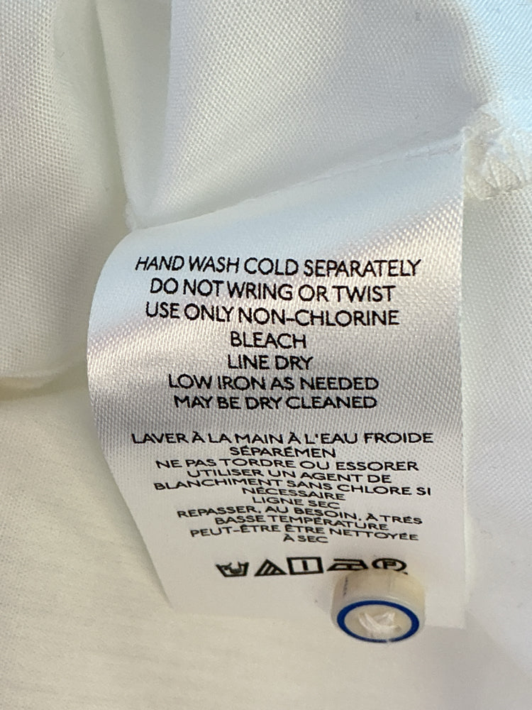 Maeve Size 4 White Shirt