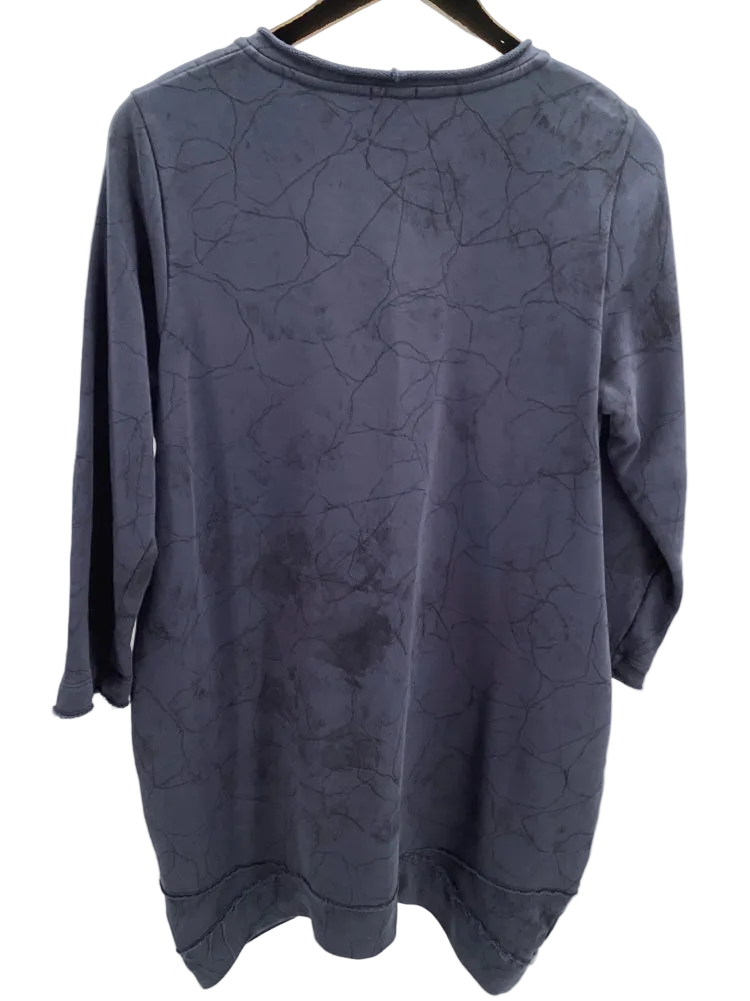 Grizas Size S Navy & Black Tunic