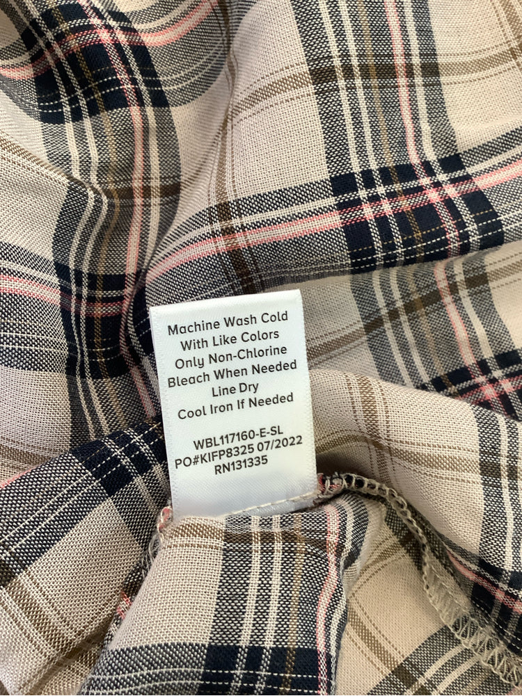 Evereve Size M Tan Multi Shirt