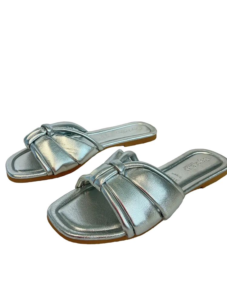 Seychelles Shoe Size 7.5 Silver Sandals