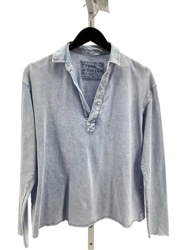 Frank & Eileen Size M Blue Shirt