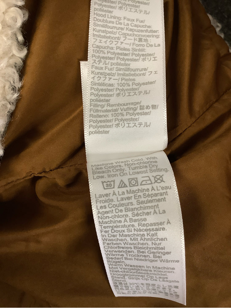Jcrew Size M Brown & Cream Coat