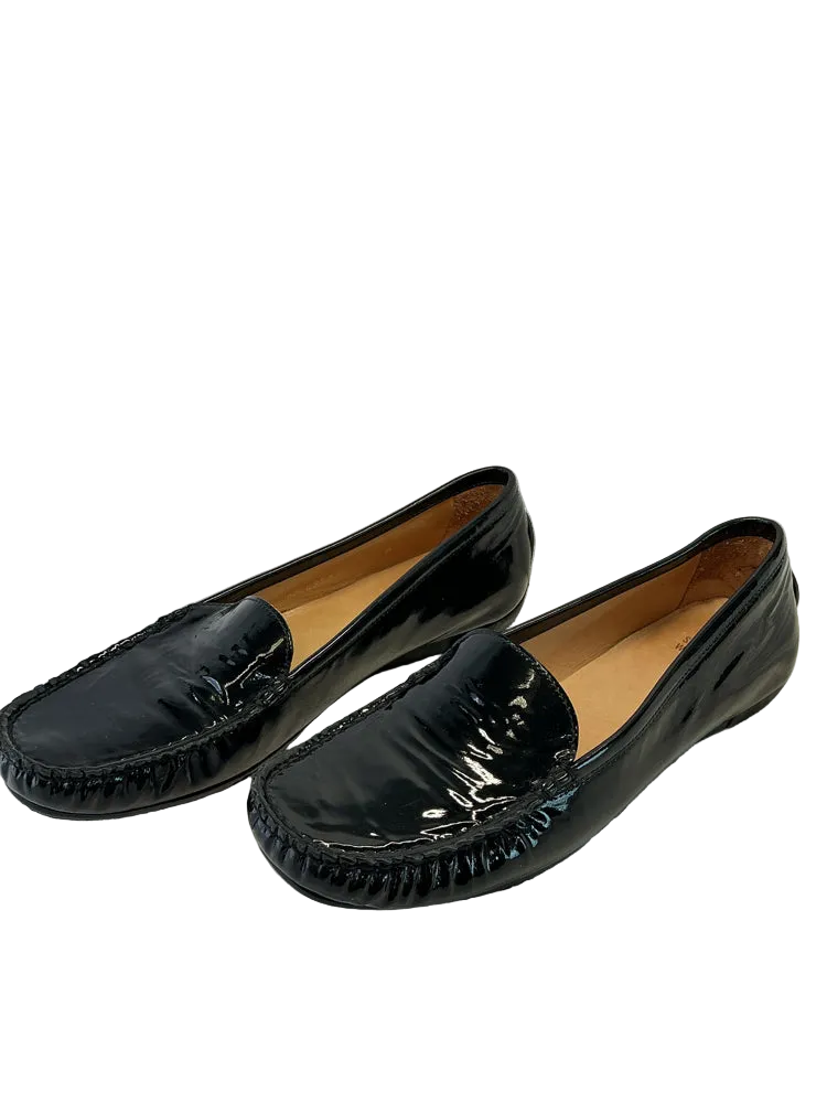 Stuart Weitzman Shoe Size 9 Black Mach 1 driving loafer Loafers