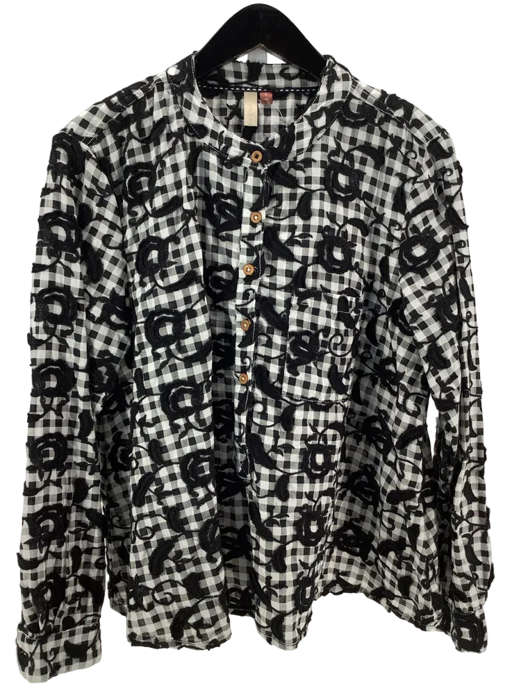 Pilcro Size S White & black Shirt