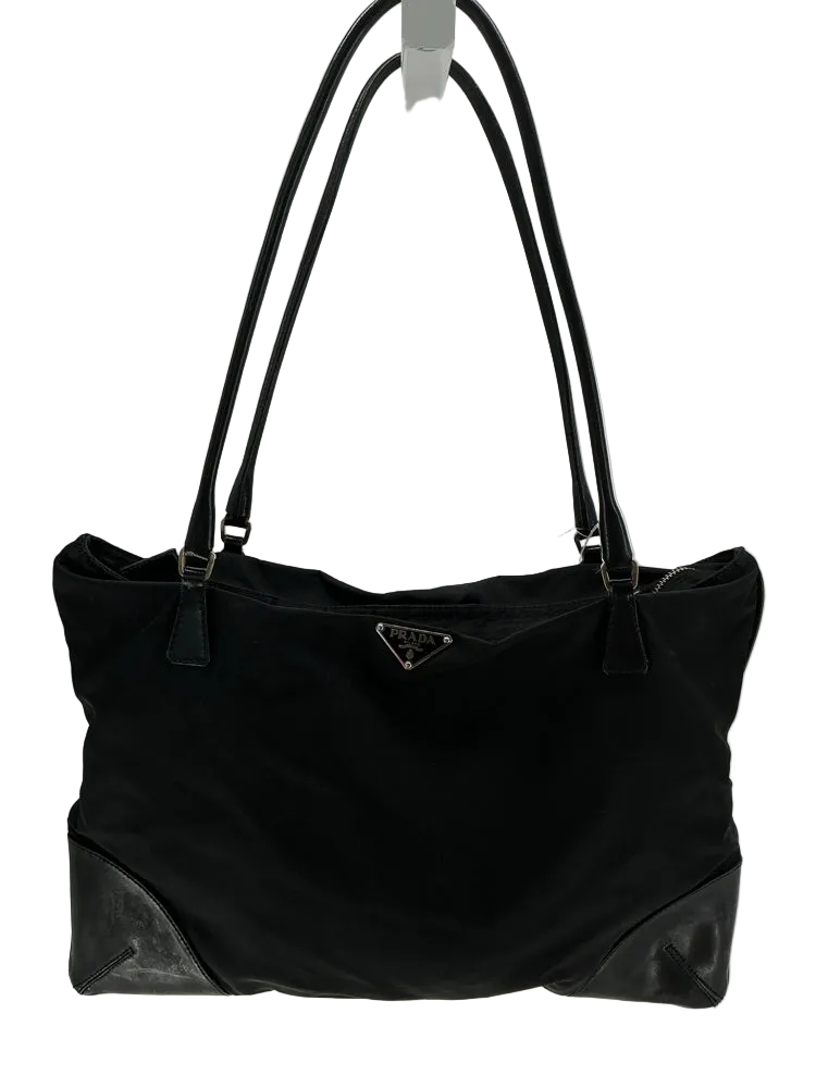 Prada Black Tessuto Handbags
