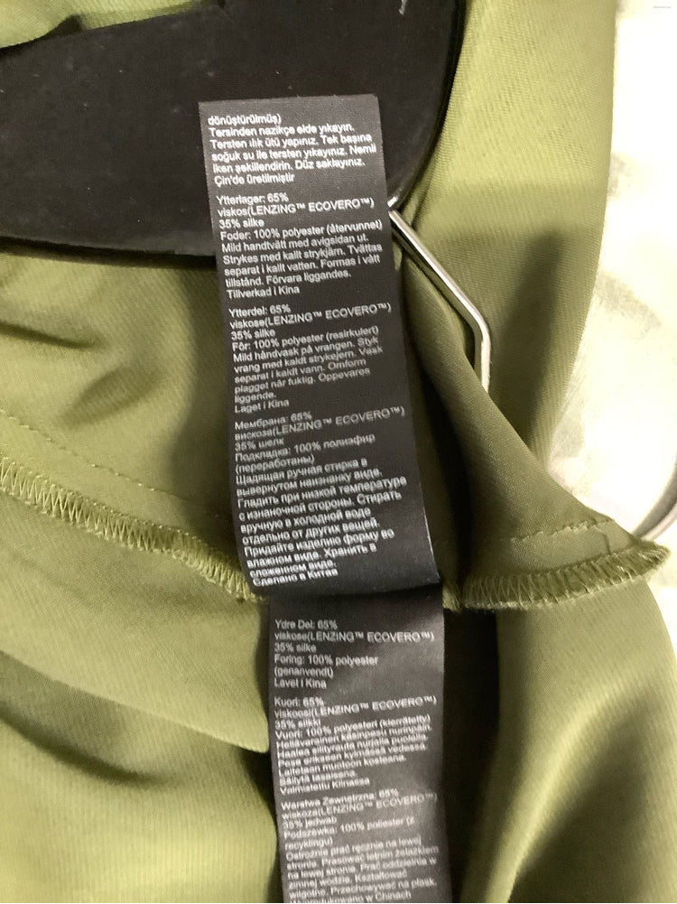 All Saints Size 4 Olive multi Karla Peggy Dress