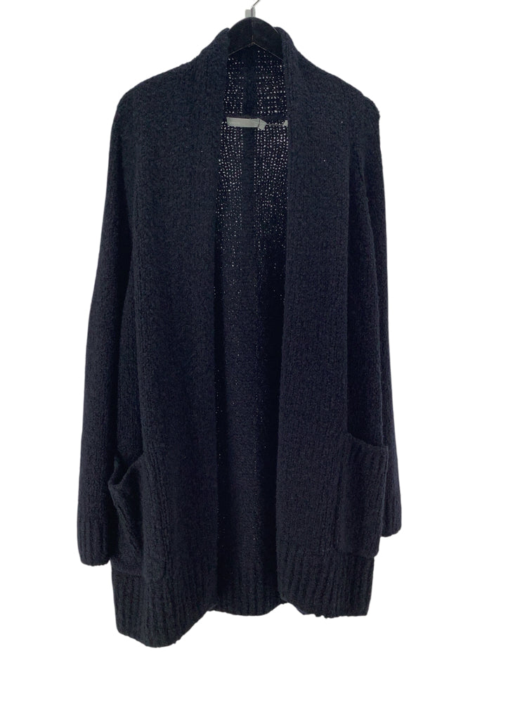 Vince Size L Black & Navy Cardigan