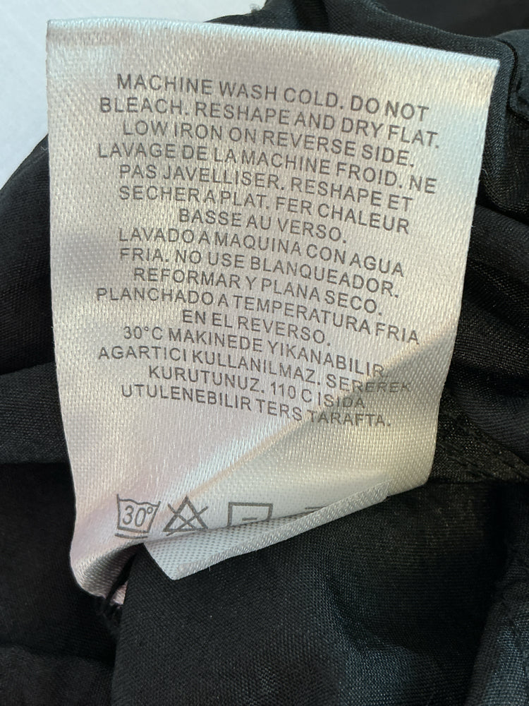 tibi Size M Black Gia Pants