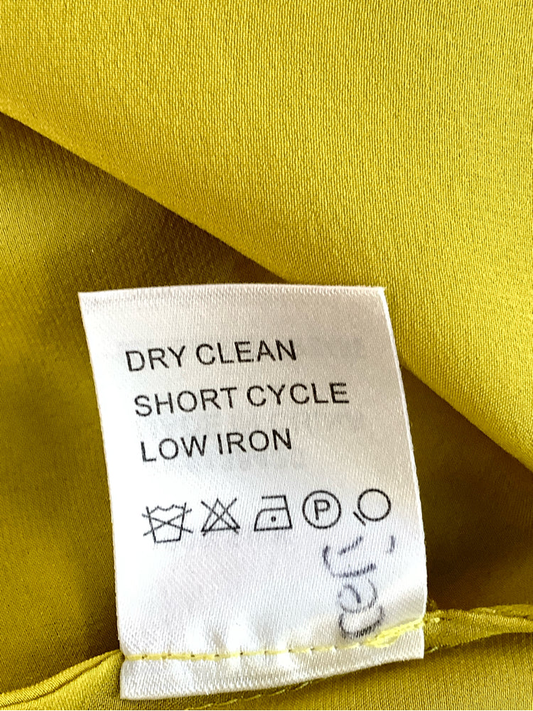 Carlisle Size 6 Yellow Shirt