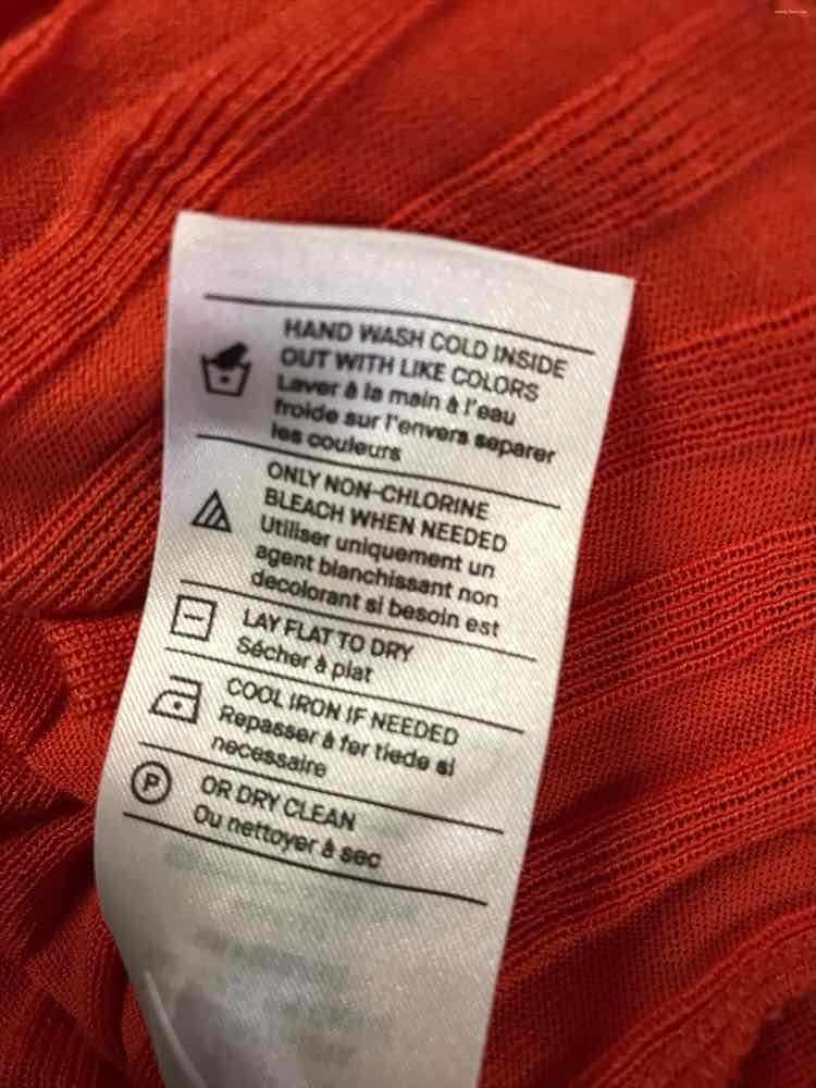 Vince Size S Orange Tank Top