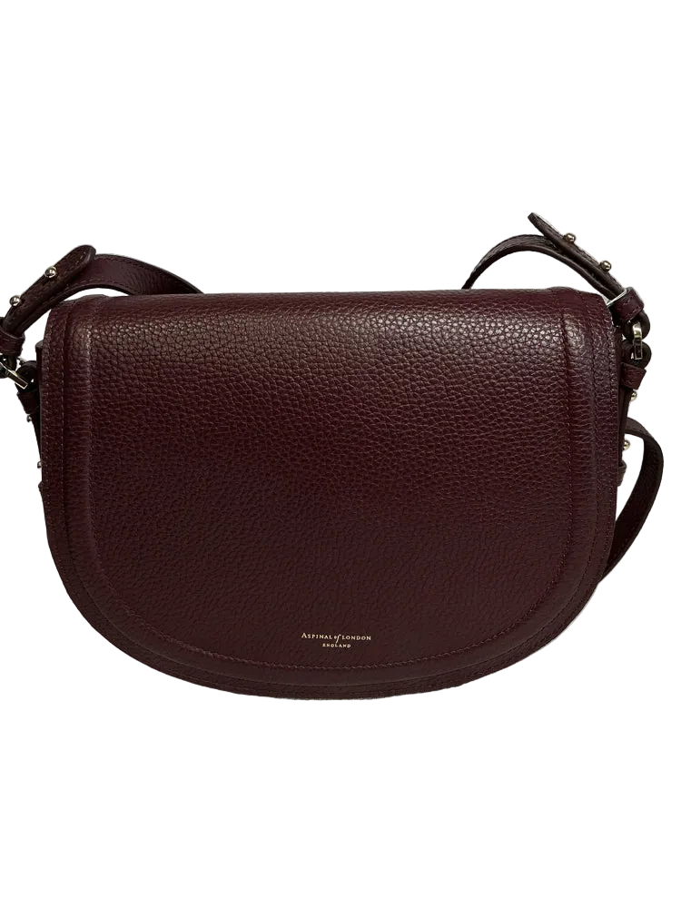 Aspinal of London England Burgundy Handbags
