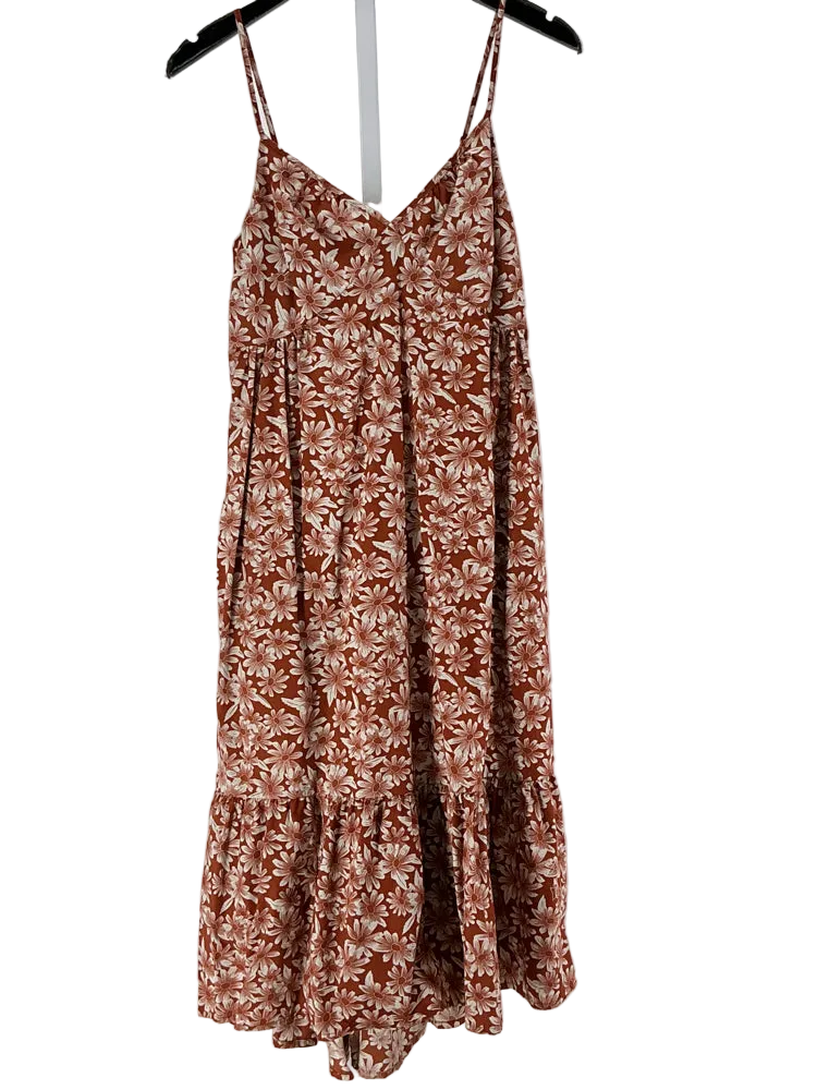 Gap Size S Brown & white Dress