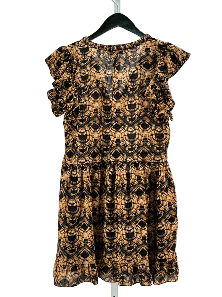 Ulla johnson Size S Brown Multi Lina Dress